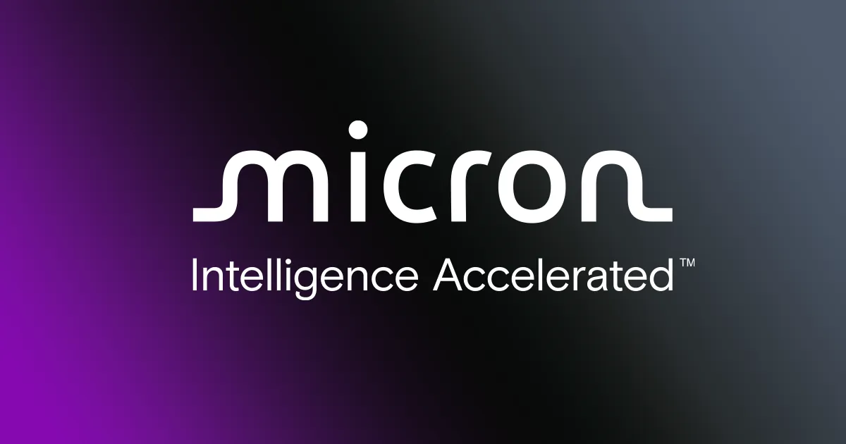 Micron logo, the maker of G11 NAND flash