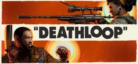 Deathloop key art, Arkane Lyon's last game, from Bethesda's Steam store page