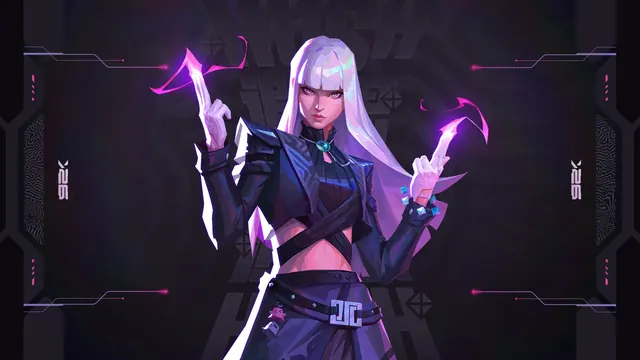 Hush, Valorant's new telekinetic duelist, in Riot Games' patch 13.09 artwork